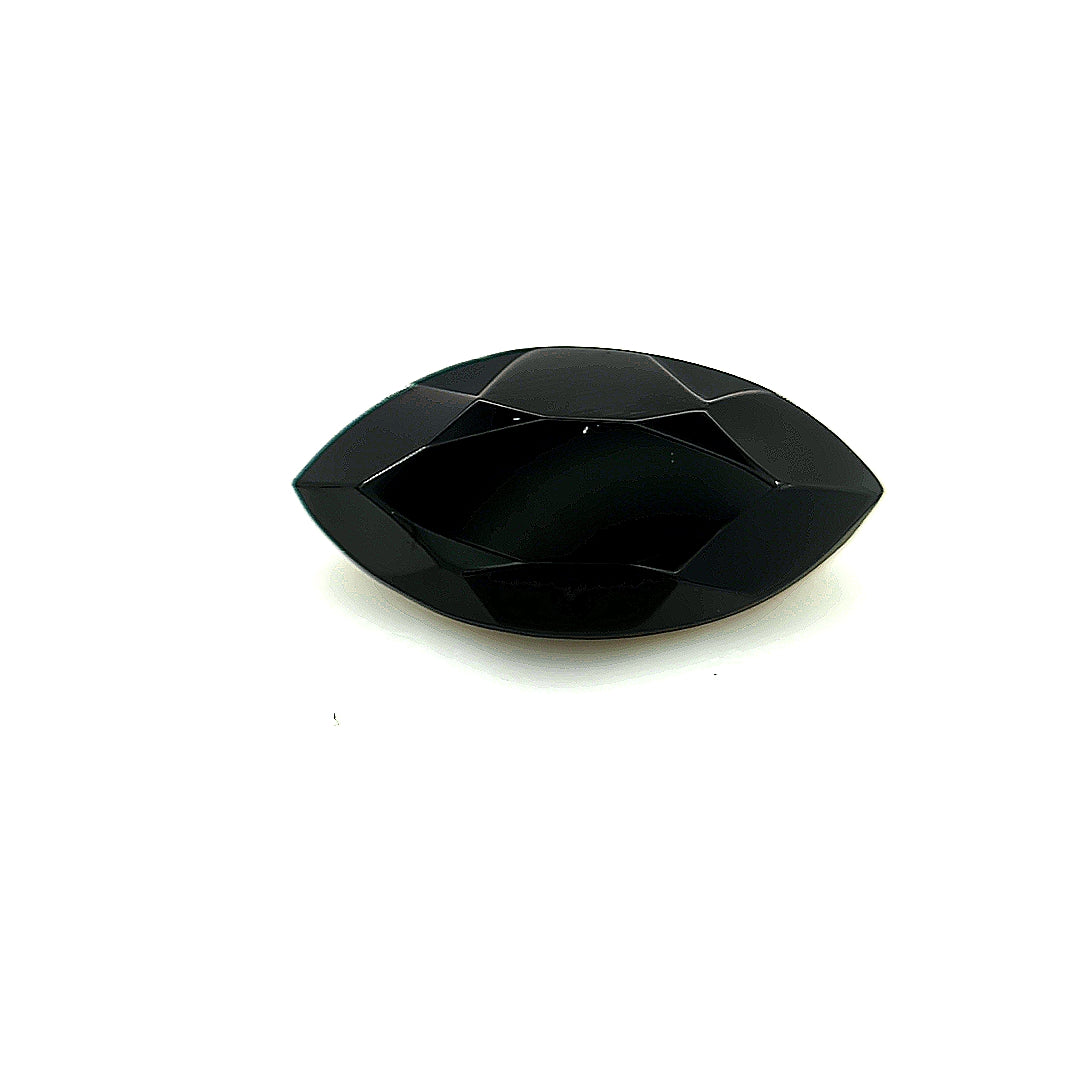 Marquise Dyed Black Onyx Calcedony (Agate)
