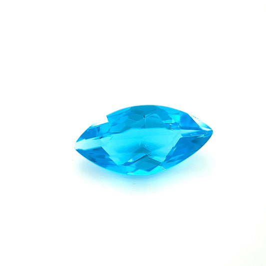 Marquise Blue Zircon Glass