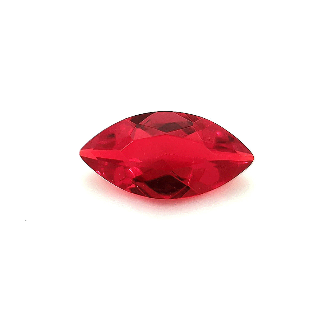 Marquise Red Glass