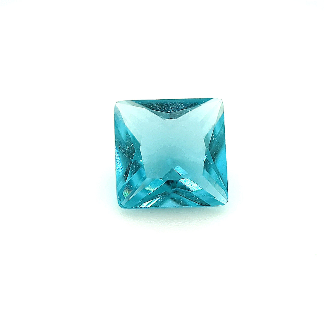 Square Aquamarine Glass