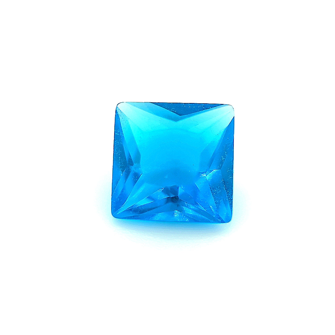 Square Blue Zircon Glass