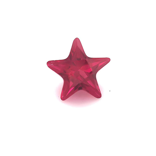 Star Synthetic Red Ruby Corundum