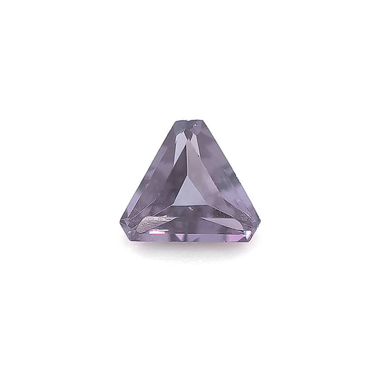 Triangle with Cut Corners Synthetic Alexandrite (Color Change Sapphire) Corundum (Cool Light)
