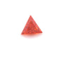 Triangle with Points Orange CZ