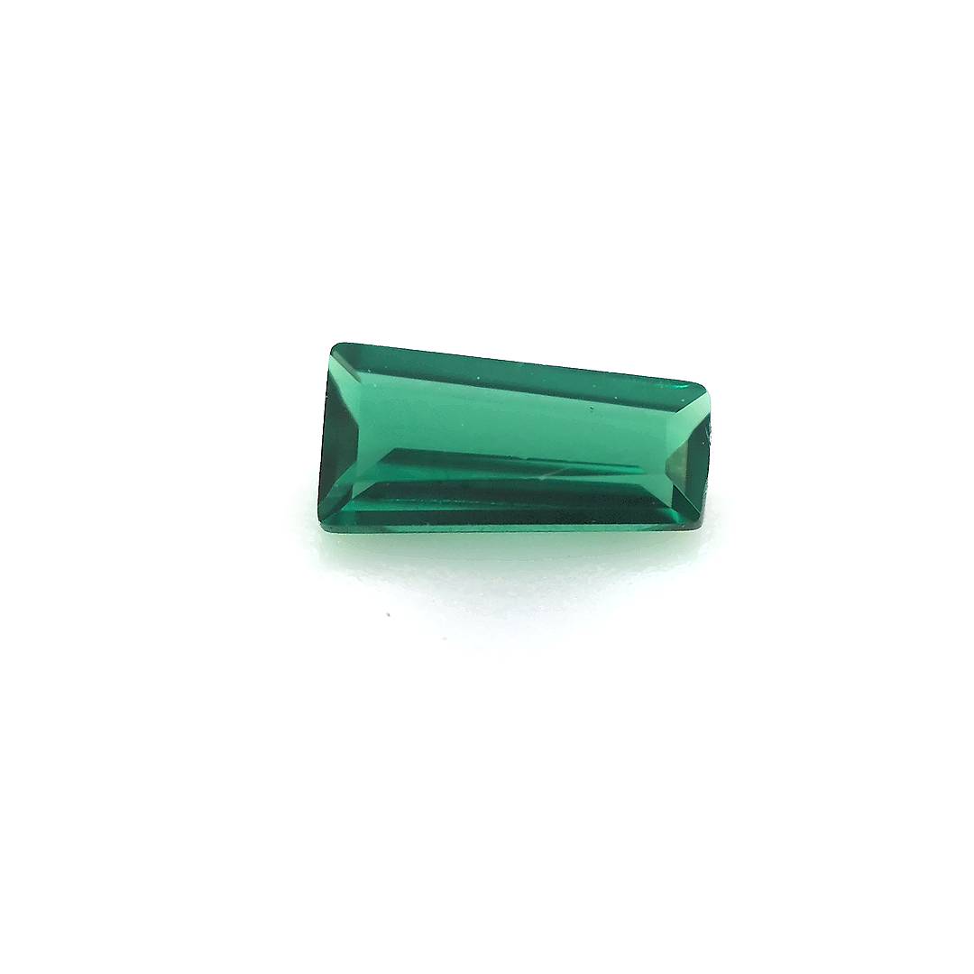 Tapered Baguette Nano Green Crystal