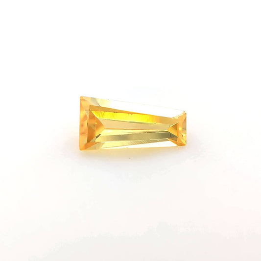 Tapered Baguette Yellow CZ