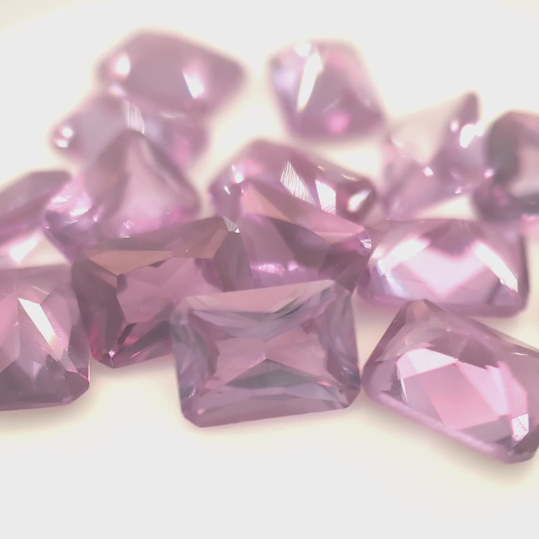 Octagon Synthetic Alexandrite (Color Change) Corundum – CZ