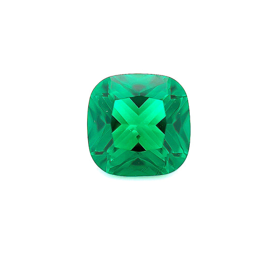 Square Cushion Green Nano Crystal