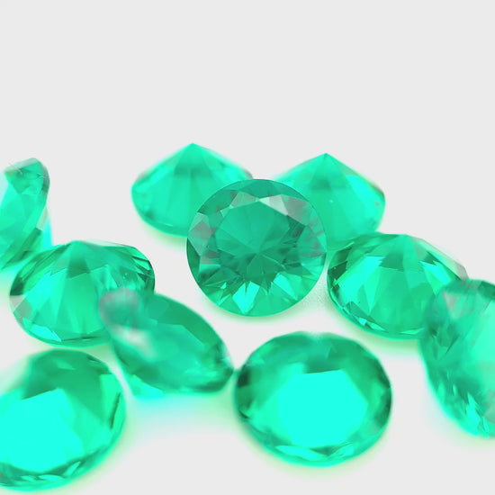 Round Green Nano Crystal