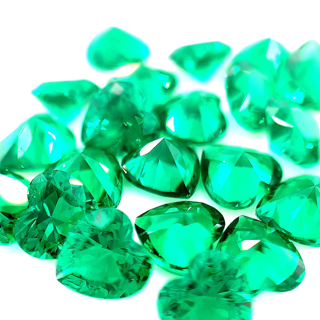 Heart Green Nano Crystal
