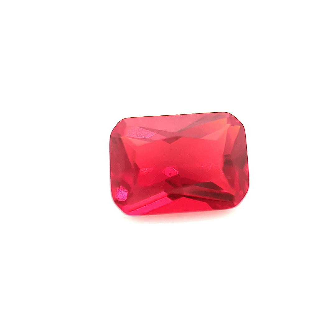 Octagon Red Glass