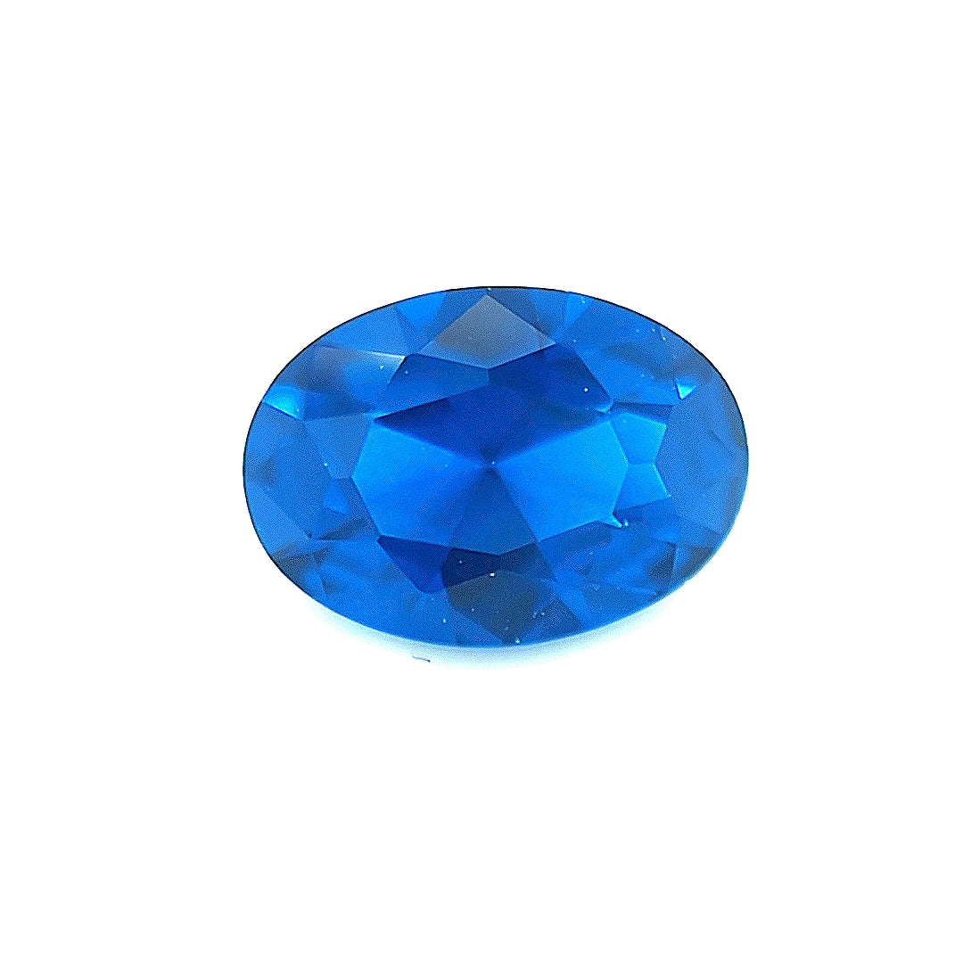Oval Synthetic Blue Spinel