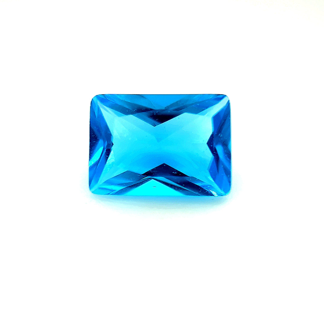 Rectangle Blue Zircon Glass