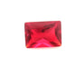 Rectangle Red Glass